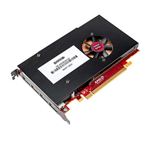 Genuine - Barco – MXRT-5600 4GB GDDR5 Quad Head DisplayPort Medical Graphics Card – (MXRT-5600)