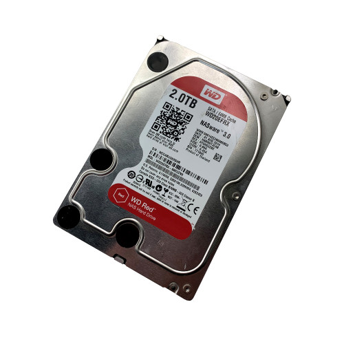 Western Digital - WD Red - NASware 3.0 - 2TB - SATA - 6GB/s - 5.4K - 3.5" - Hard Drive - Used - (WD20EFRX-68EUZN0)