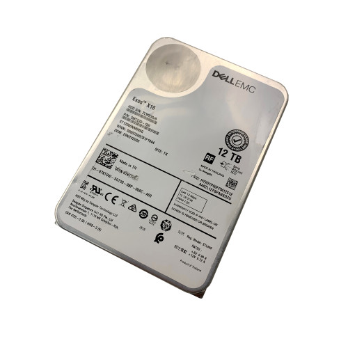 Dell Seagate - Exos X16 - 12TB - SAS - 7.2K - 12GB/s - 3.5" - Hard Drive - Used - (ST12000NM009G) - (7KT9W)