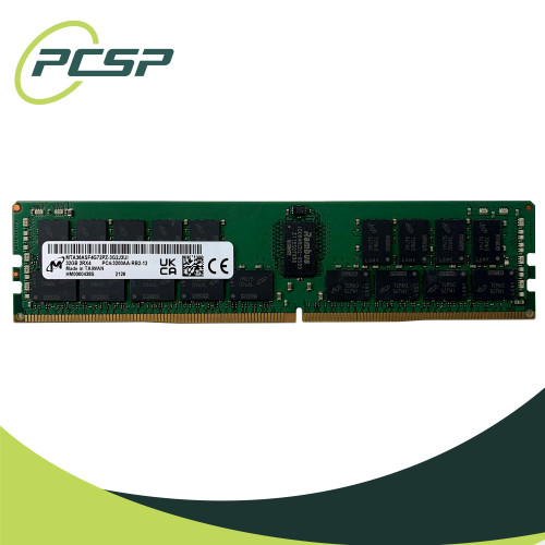 32GB PC4 (DDR4) 2666 MHz 3200AA-R 2Rx4 Memory - Micron - Used (MTA36ASF4G72PZ-3G2J3UI)