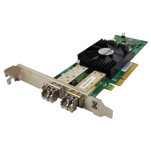 Dell - OCE14102 - PCIe x8 - 2x 10GBps SFP+ - PCI Card - High Profile - (YGW92) Network Card