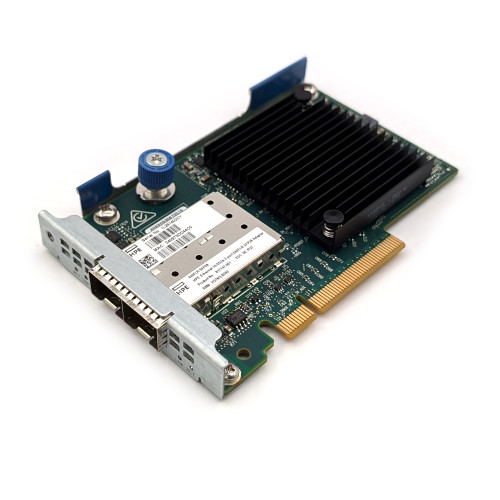 3/4 View HPE 840139-001 Ethernet 10/25Gb 2-Port 640FLR-SFP28 Adapter
