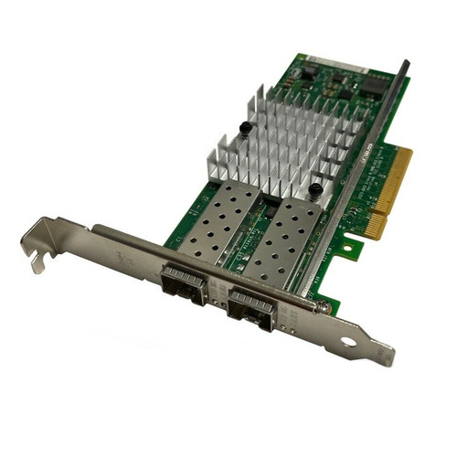 Dell - X520-DA2 - PCIe 2.0 x8 - 2x 10GBps SFP+ - PCI Card - High Profile - (XYT17) Network Card