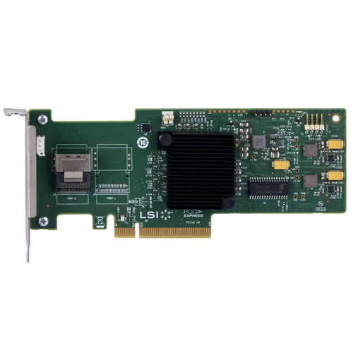 LSI - LSI SAS 9240-4I Mini-SAS Low Profile Raid Card - Used (L3-25091-03A)