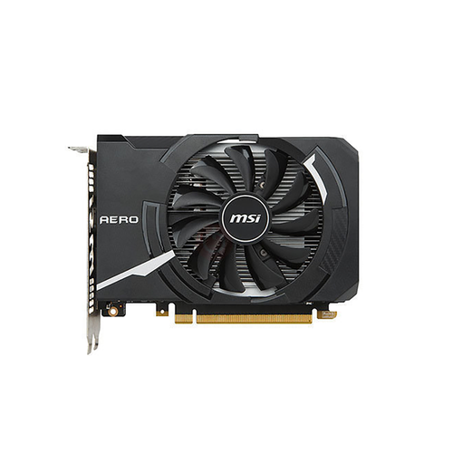 MSI - AMD Radeon RX 550 AERO ITX (4GB GDDR5) Graphics Card - Used