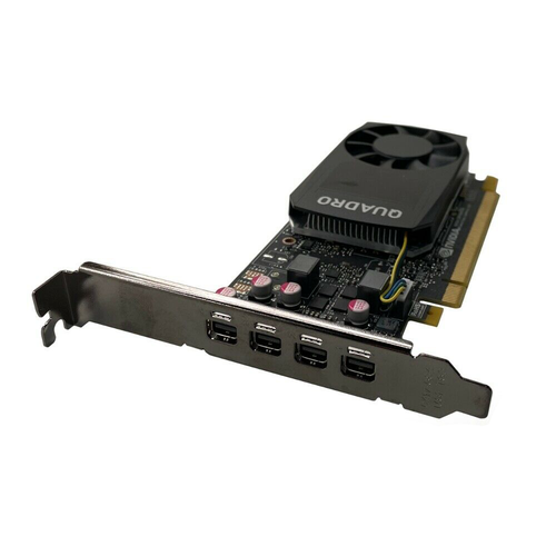 Dell - NVIDIA Quadro P1000 (4GB GDDR5) 4x Mini-DisplayPort High Profile Graphics Card - (G7T21)