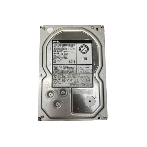 Dell - HGST HUS726040ALS214 4TB SAS 7.2K 12GB/s 3.5" HDD - Used (0F22986, TX8WW)