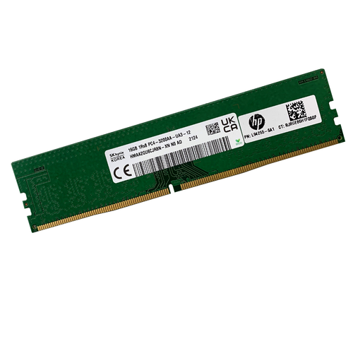 16GB PC4 (DDR4) 3200 MHz 3200AA-U 1Rx8 Memory - HMAA2GU6CJR8N-XN - Micron - Refurbished