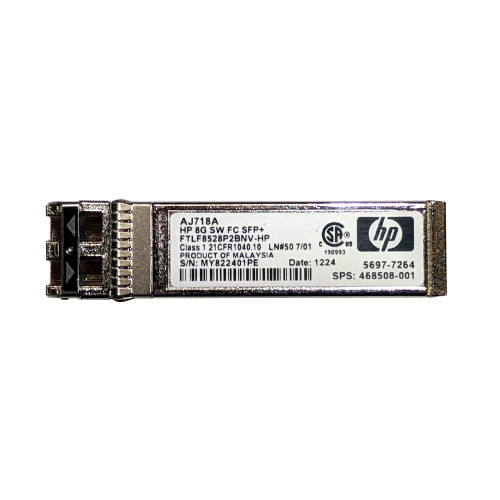 HP 468508 8G SW FC SFP+ Transceiver Module 850nm AJ718A