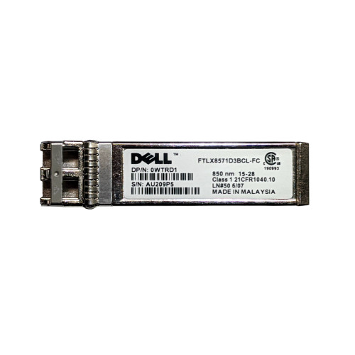 Dell WTRD1 10G SFP+ SR Transceiver Module 850nm FTLX8571D3BCL-FC