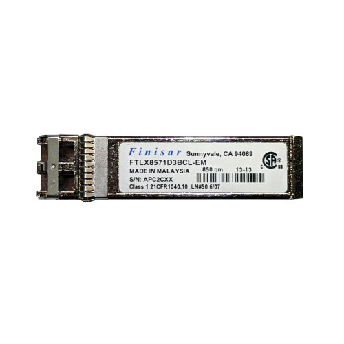 Finisar 10G SR SFP+ Transceiver Module 850nm FTLX8571D3BCL-EM