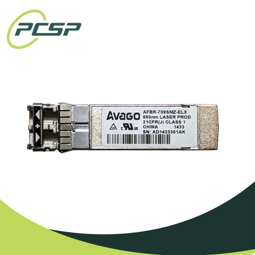 Lot of 4 Avago 10G SR/SW SFP+ Transceiver Module 850nm AFBR-709SMZ-ELX