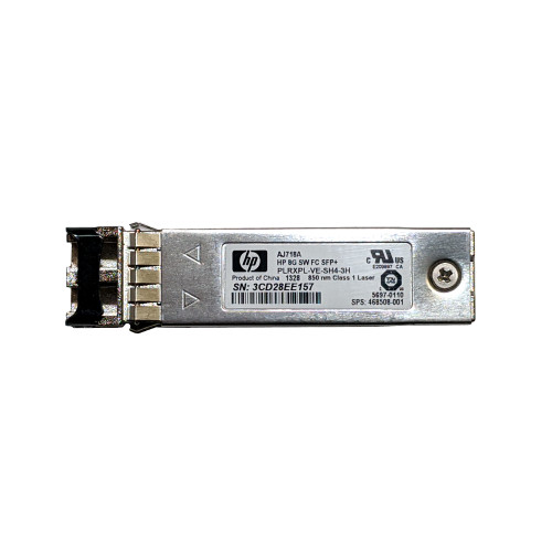 HP AJ718A 8G SW FC SFP+ Transceiver 850nm PLRXPL-VE-SH4-3H 468508-001