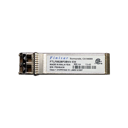 Finisar 8G FC SFP+ SW Transceiver Module 850nm FTLF8528P3BNV-EM