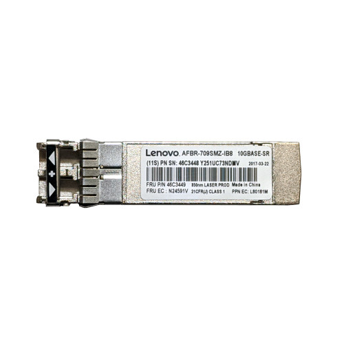 Lenovo 10G SR SFP+ Transceiver Module 850nm AFBR-709SMZ-IB8 46C3449