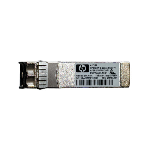 HP AJ716A 8G SW FC SFP+ Transceiver 850nm AFBR-57D7APZ-HP1 468507-001