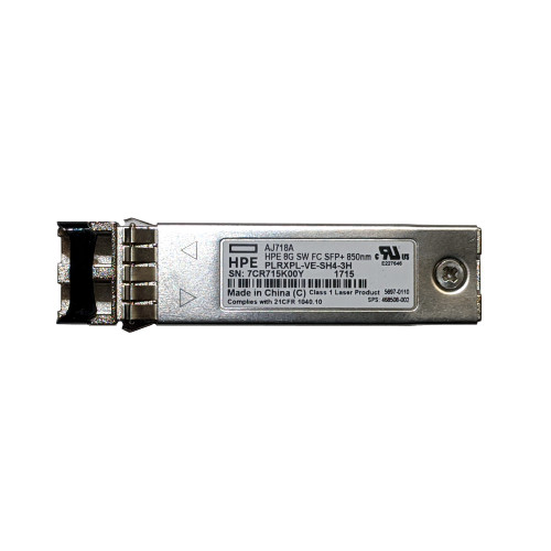 HP AJ718A 8G SW FC SFP+ Transceiver 850nm PLRXPL-VE-SH4-3H 468508-002