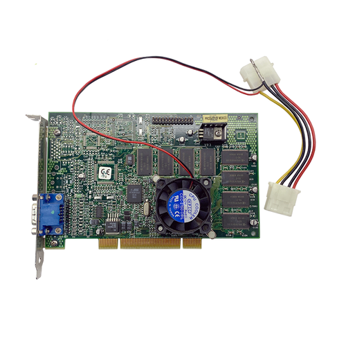 3DFX - 3DFX Voodoo3 2000 PCI V32316 16MB SDR VGA High Profile Video Card - Used (210-0366-001)