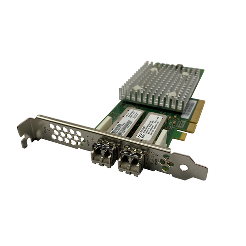 HPE - HPE QLE2692-HPE SN1100Q 16GB/s Dual Port 2 of 2 SFP High Profile Network Card - Used (853011-001)