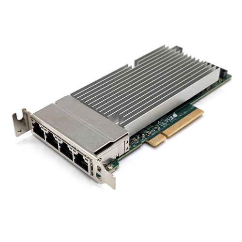 Supermicro Quad Port 10GBase-T 10GbE Network Adapter Low Profile
