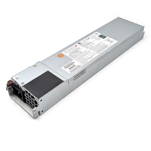 3/4 View Supermicro PWS-2K04A-1R 2000W 80 Plus Titanium Switching Power Supply