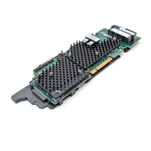 3/4 Top View Cisco UCSC-SAS-M5HD 12G Modular SAS 6-Port HBA Controller Card 30-1568-01