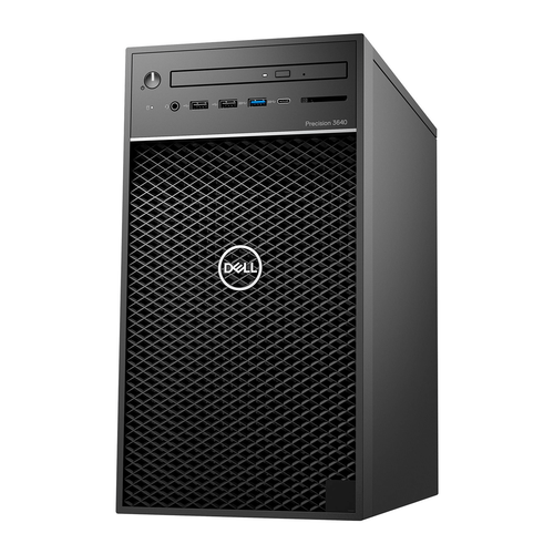 Dell Precision 3640 Tower - Intel Core i5-10500 (3.10 GHz) 6C - 16GB DDR4 - 1x New 512GB SATA SSD - Integrated Graphics - Windows 11 Professional - Refurbished