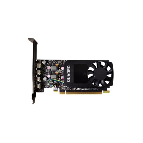 Dell - NVIDIA Quadro P1000 - 4GB GDDR5 High Profile Graphics Card - Used (R27V4)