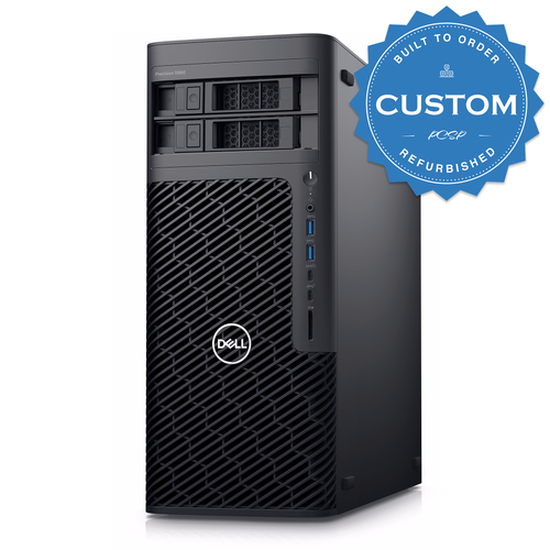 Build Your Own - Custom Dell Precision 5860 Tower with 2x 3.5" FlexBay