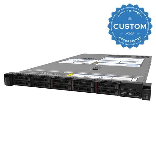 Build Your Own - Custom Lenovo ThinkSystem SR630 V1 10 Bay SFF 1U Server (2.5")