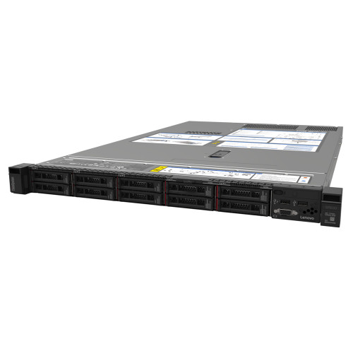 Big Data Processing Lenovo ThinkSystem SR630 10 Bay SFF Server - 2x Intel Xeon Silver 4114 (2.20 GHz) 10C - 256GB DDR4 - 2x 960GB SSD - 930-24i Raid - 00YJ569 Nic - Refurbished