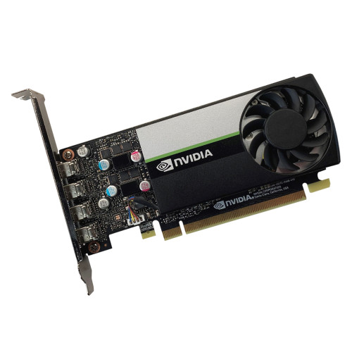 Lenovo - NVIDIA Quadro T1000 (4GB GDDR6) 4x Mini DisplayPort - High Profile Graphics Card - (5V10Y65012)