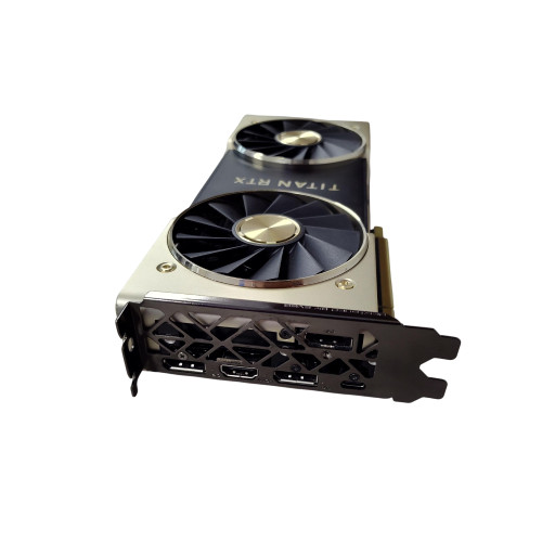 Nvidia - Titan RTX - 24GB GDDR6 - DisplayPort HDMI USB-C - PCIe Video Graphics Card - (900-1G150-2500-000)