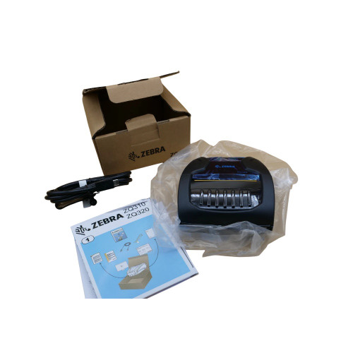 Genuine - Open Box - New - Zebra - ZQ320 Mobile Thermal Printer - Genuine OEM - (ZQ32-A0W01R0-00)