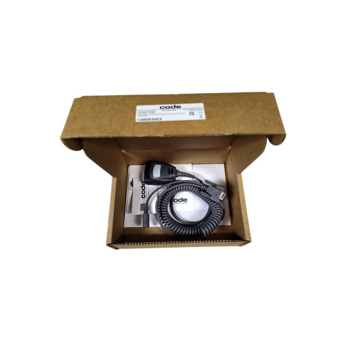 Genuine - Open Box - Code - CR1000 Barcode Scanner - RS232 8ft Coiled Cable - OEM (CR1021-C501)