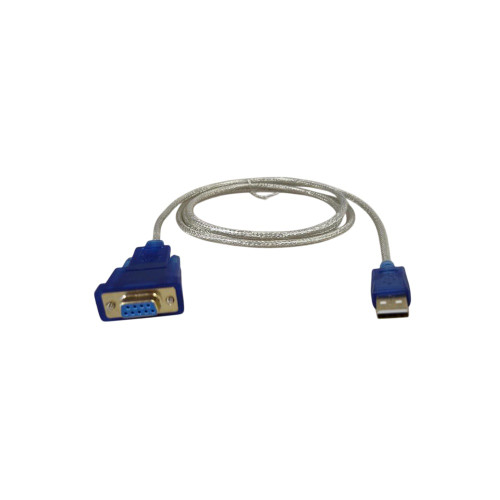 Genuine Open Box – DTech USB to RS232 Serial Adapter – DB9 Male – 6ft (PL2303)