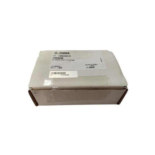 Genuine - Open Box - Zebra - Ribbon Strip Plate / Metal Bracket Kit - ZM400 Printer - (79860M)