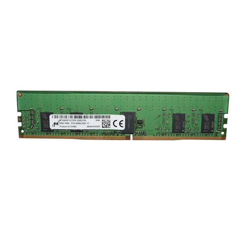 Micron - 8GB PC4-2666V-R - 1Rx8 DDR4 RDIMM - (MTA9ASF1G72PZ-2G6)
