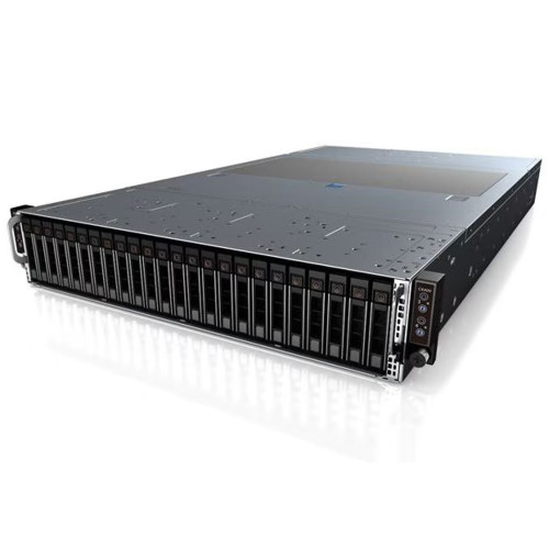 Dell - PowerEdge C6400 4x C6520 Nodes 24 Bay SFF 2U 8x Heatsinks - (C6400)