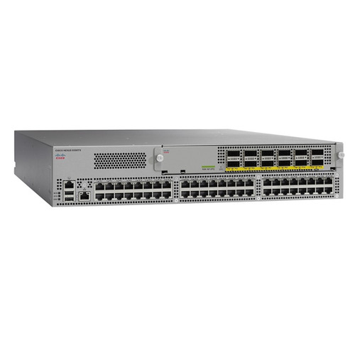 Cisco Nexus 9396TX 48-port 10GBASE-T with 12x40G QSFP+ Top-of-Rack Switch (N9K-C9396TX)