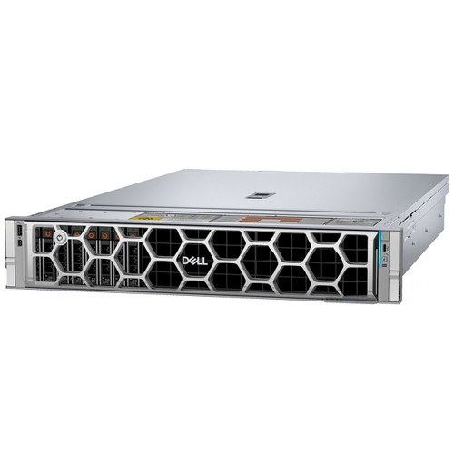 Dell PowerEdge R7715 8B SFF Server - Hero with Bezel