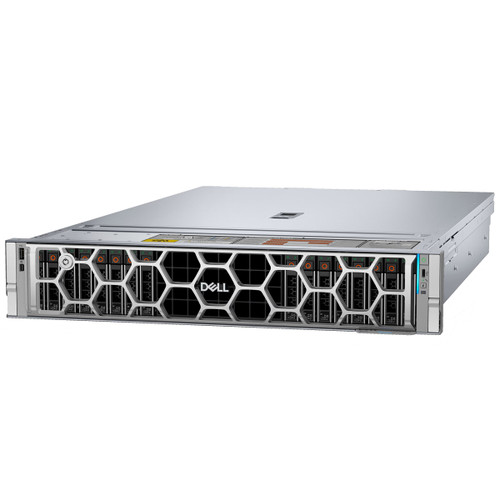 Dell PowerEdge R7715 16B SFF Server - Hero with Bezel