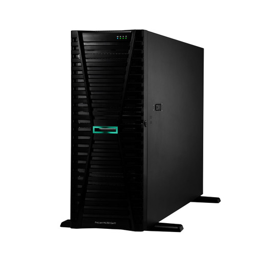 HP ProLiant ML350 Gen11 8-Bay LFF Server - Hero with Faceplate