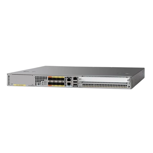 Cisco - ASR1001-X Aggregation Services Router - 6x 1G + 2x 10G - Dual AC Power - 8GB DRAM - (ASR1001-X)