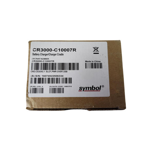 Genuine - OEM - Symbol - Zebra - CS30X0 - 1-Slot Battery Charger Cradle - (CR3000-C10007R)