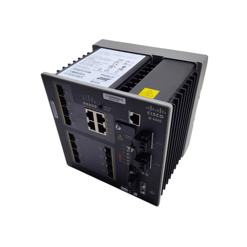 Cisco - Industrial Ethernet 4000 Series - 12-Port Gigabit SFP - (IE-4000-8GS4G-E)