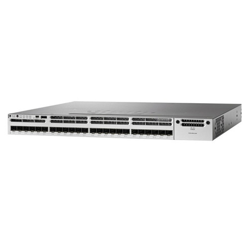 Cisco - Catalyst 3850 24 Port 10G SFP+ IP Services 1x1100W PSU Blank No Ears - (WS-C3850-24XS-E)