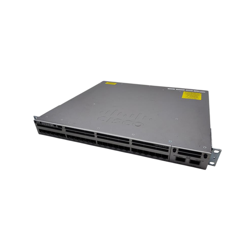 Cisco - Catalyst 3850 24 Port 10G SFP+ IP Services 2x1100W PSU 40G NM Rack Ears - (WS-C3850-24XS-E)