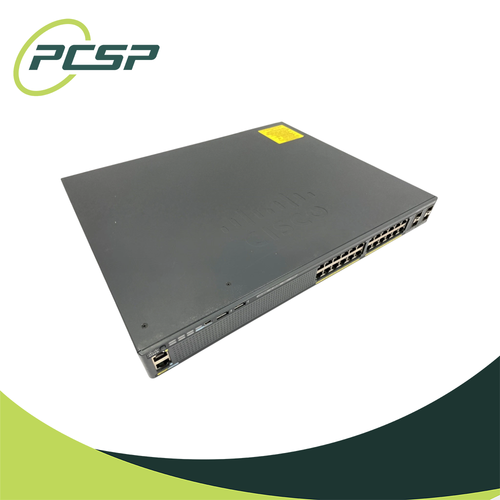 Cisco - Catalyst 2960X-24PS-L - 24-Port PoE+ 370W - LAN Base - (WS-C2960X-24PS-L)