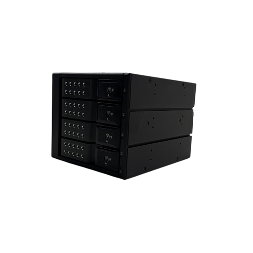 iStarUSA - BPN-DE340SS-BLACK - 4-Bay - 3.5" - Trayless - HDD - Enclosure